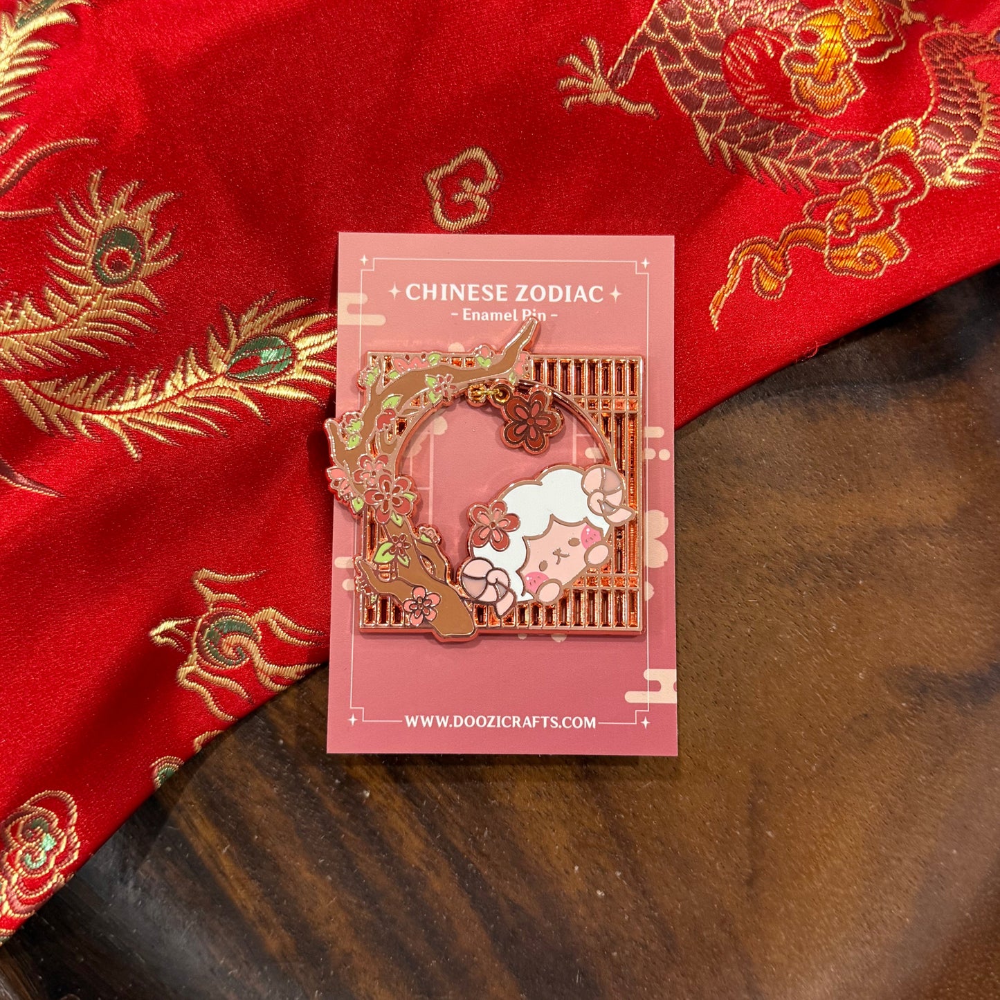 Lamb | Doozi Lunar New Year Zodiac Enamel Pin