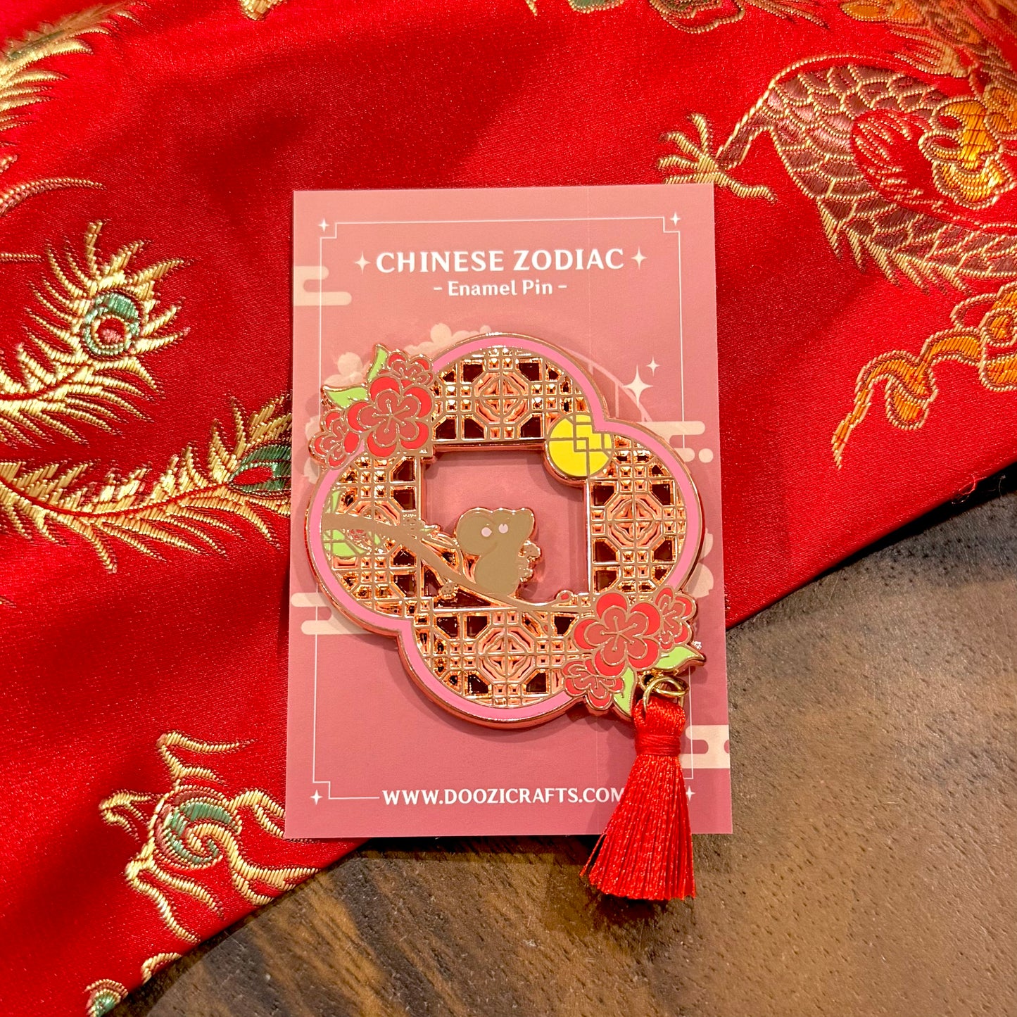 Rat | Doozi Lunar New Year Zodiac Enamel Pin