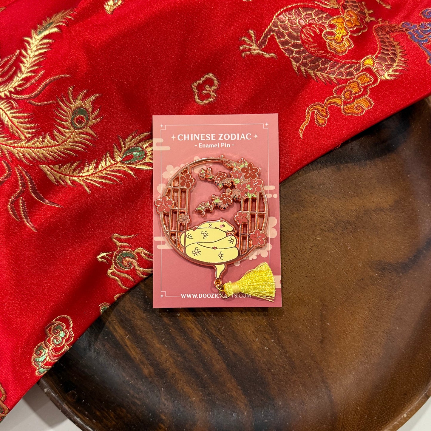 Snake | Doozi Lunar New Year Zodiac Enamel Pin