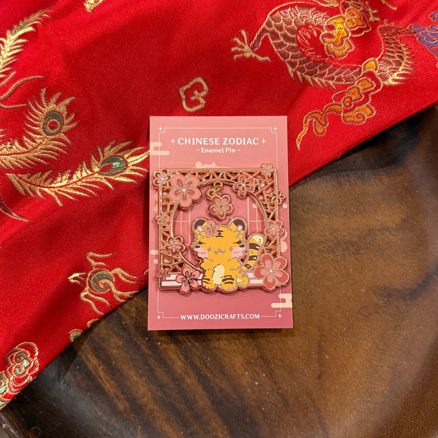 Tiger | Doozi Lunar New Year Zodiac Enamel Pin