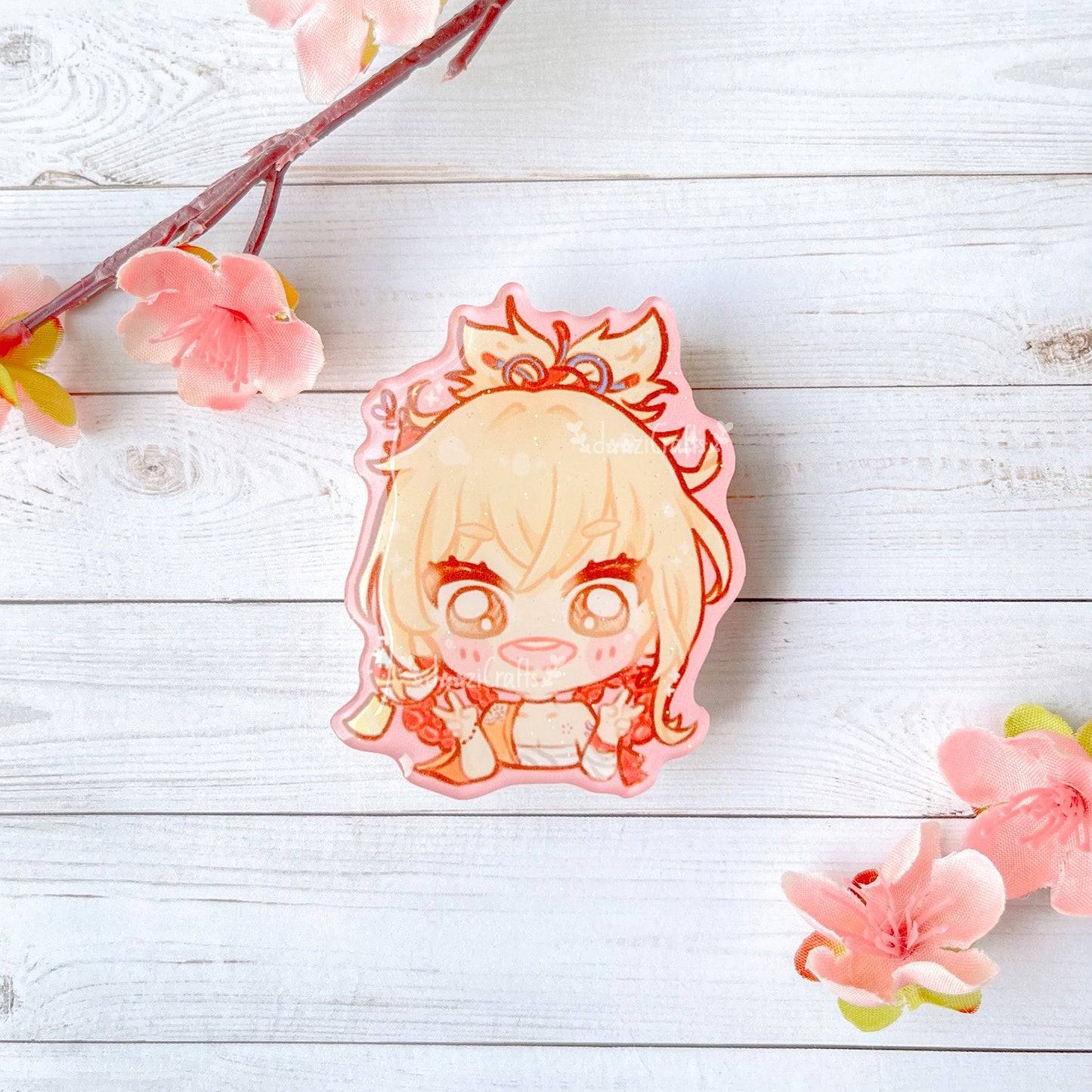 Genshin Yoimiya Phone Grip