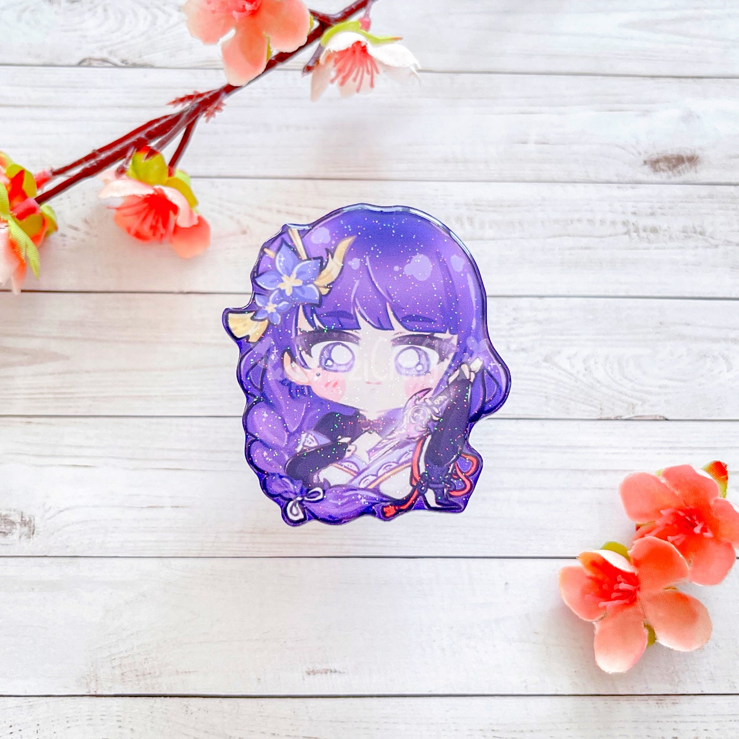 Genshin Raiden Shogun Phone Grip