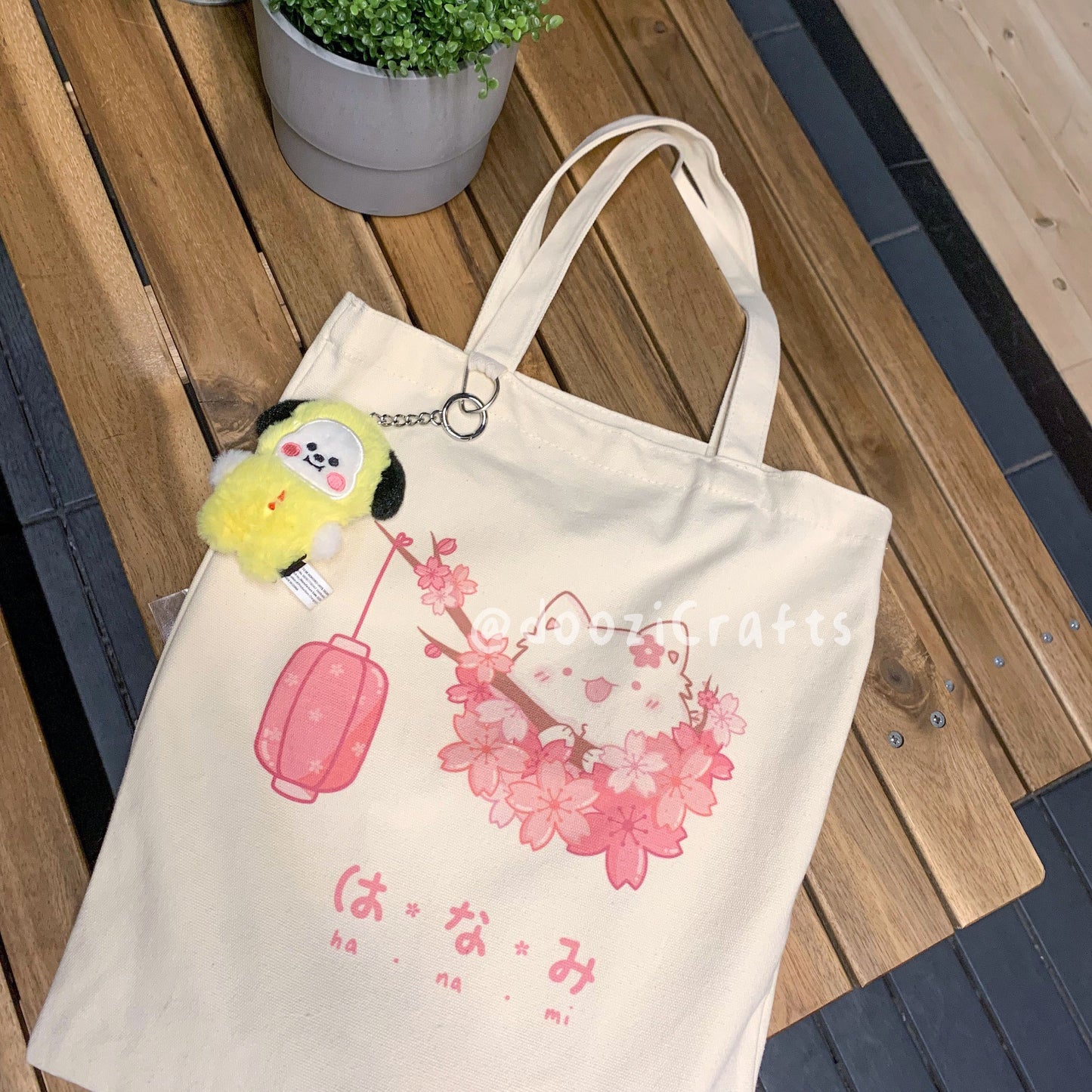 Hanami Doozi Tote Bag