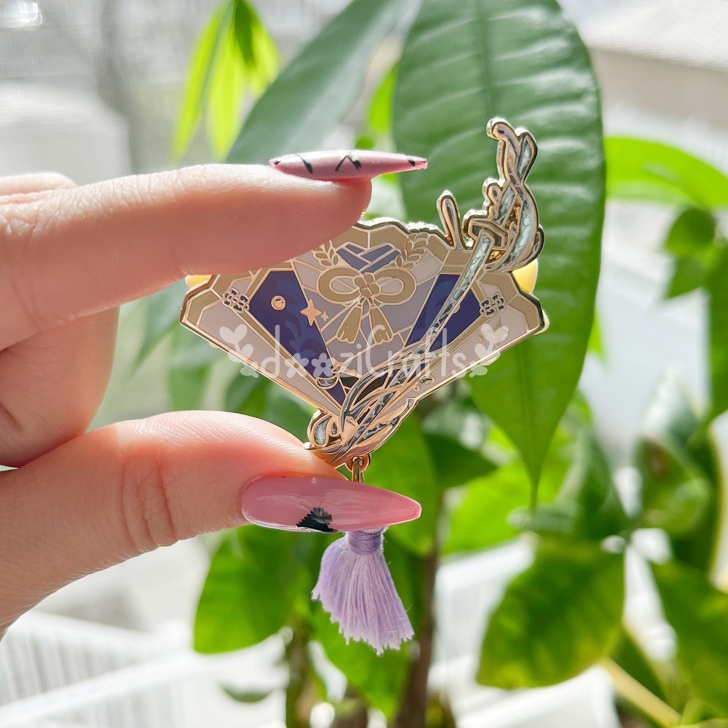 Inazuma Kamisato Ayato Inspired Enamel Pin