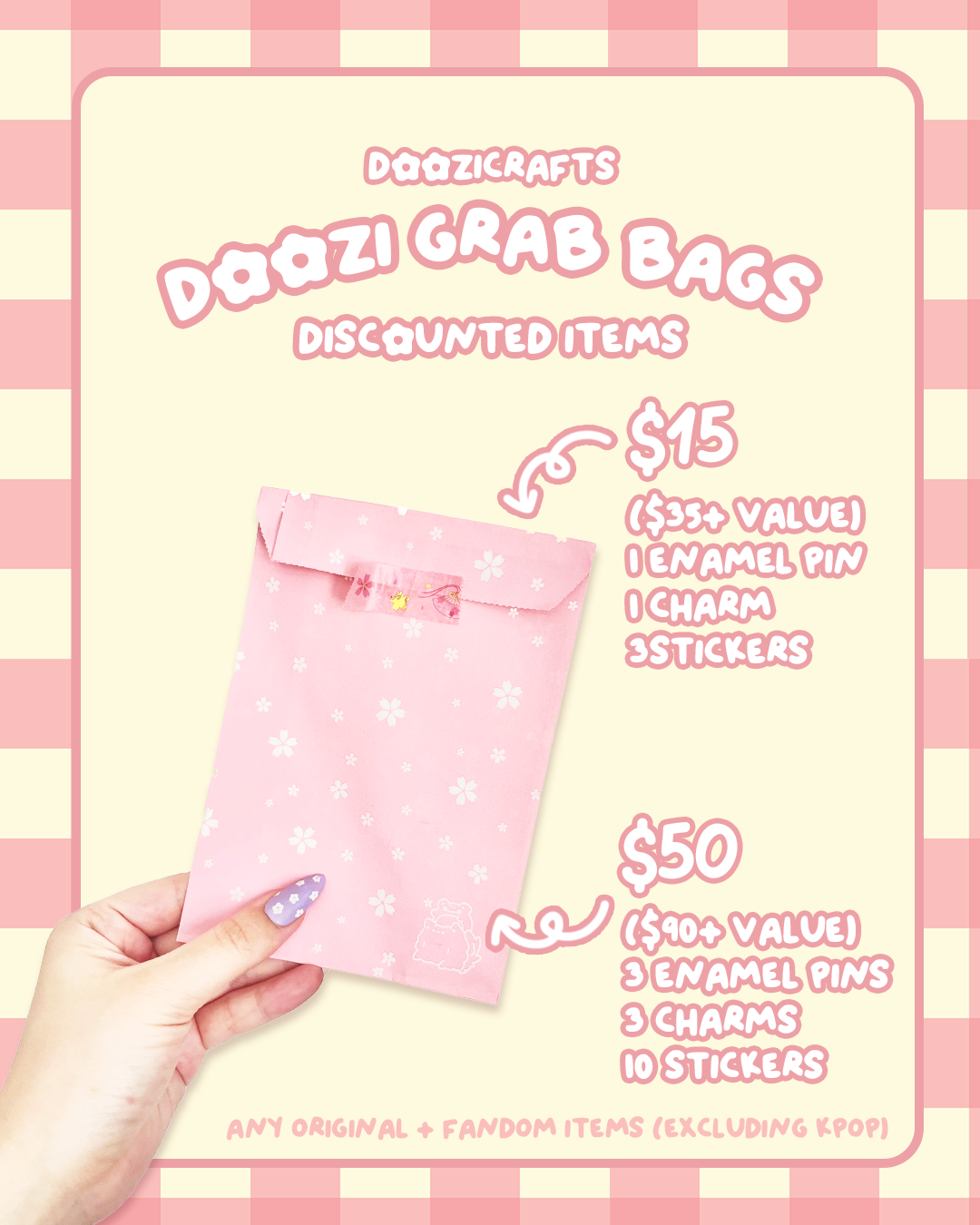 Doozi $50 Grab Bag ($90+ value)