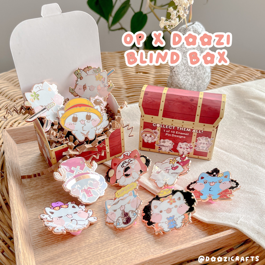 OP X DOOZI BLIND BOX | Random Enamel Pin