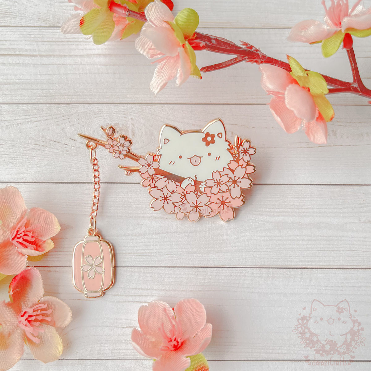 Sakura Doozi | Spring Time Enamel Pin Collection – doozicrafts Sakura Doozi | Spring Time Enamel Pin Collection – doozicrafts
