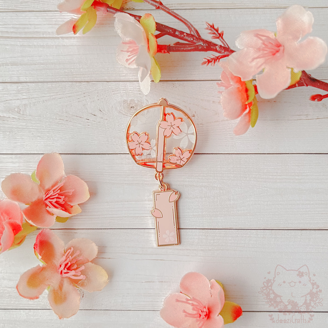 Sakura Chime | Spring Time Enamel Pin Collection