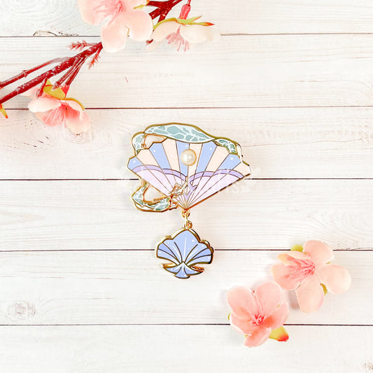 Inazuma Sangonomiya Kokomi Inspired Enamel Pin