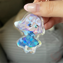 Load image into Gallery viewer, Cute Chibi Magical Girl Acrylic Epoxy Charm
