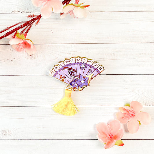 Inazuma Raiden Shogun Inspired Enamel Pin