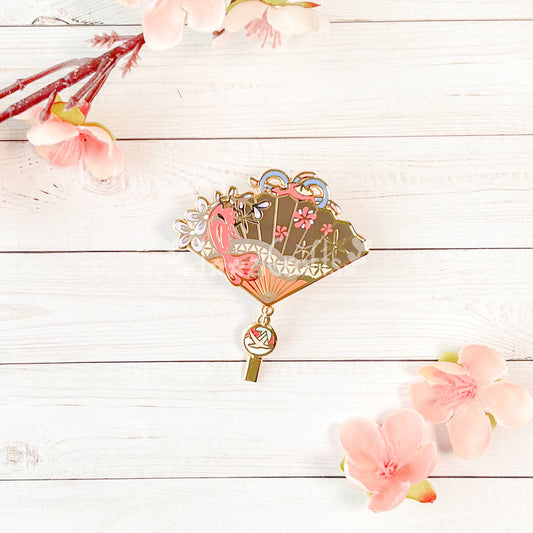 Inazuma Naganohara Yoimiya Inspired Enamel Pin