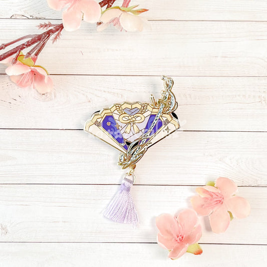 Inazuma Kamisato Ayato Inspired Enamel Pin