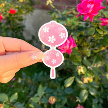 Load image into Gallery viewer, Pink Sakura Lantern Sticker

